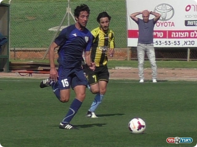 ההזדמנות הטובה במשחק. מרציאנו בדרך לשער (שקד מורג)